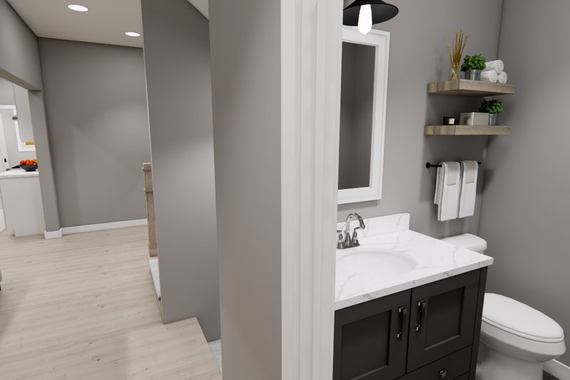 Home Plan - Interior - Bathroom 1 for Craftsman House Plan #51-1368 - 4 bed, 3.5 bath