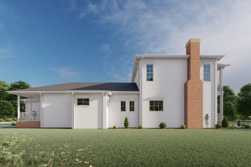 House Design - Exterior - Other Elevation 7 for Southern House Plan #1092-58 - 5 bed, 3.5 bath