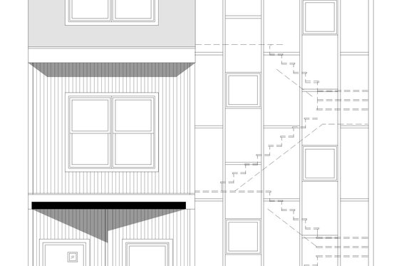Exterior - Front Elevation 3 for Contemporary House Plan #932-643 - 4 bed, 3 bath