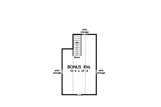 Floor Plan - Other Floor for European House Plan #929-21 - 4 bed, 3.5 bath