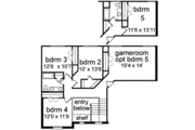 Traditional Style House Plan - 4 Beds 3 Baths 2519 Sq/Ft Plan #84-167 