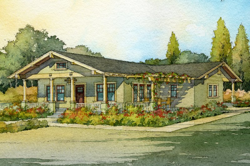House Blueprint - Craftsman bungalow by James Madsen 1000sft