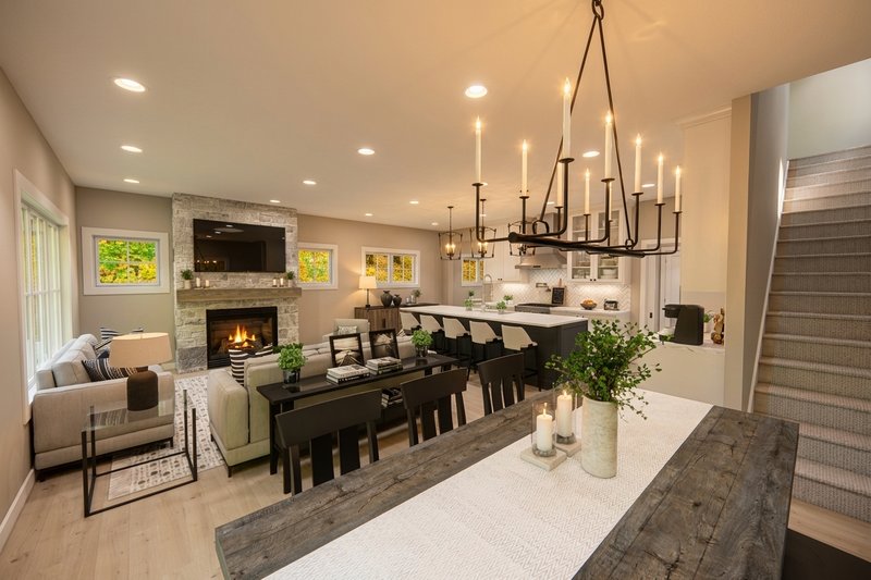 House Blueprint - Interior - Kitchen for Farmhouse House Plan #51-1514 - 3 bed, 2.5 bath