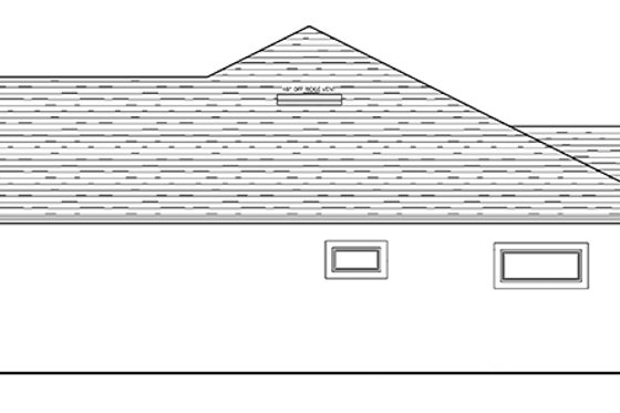 Exterior - Other Elevation for Traditional House Plan #1058-119 - 3 bed, 2 bath