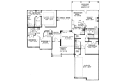 Country Style House Plan - 5 Beds 4 Baths 2379 Sq/Ft Plan #17-3118 