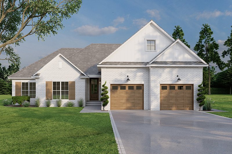 Home Plan - Traditional Exterior - Front Elevation Plan #923-332