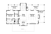 Beach Style House Plan - 4 Beds 4.5 Baths 2728 Sq/Ft Plan #443-13 