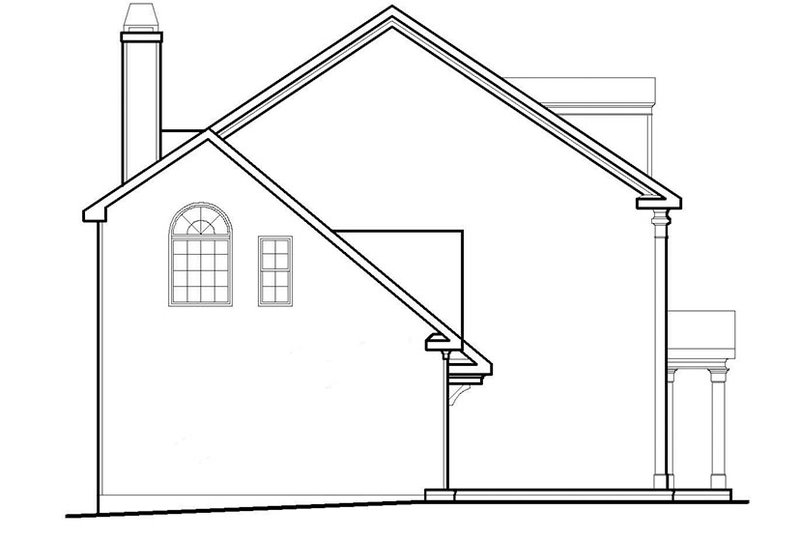 Home Plan - Exterior - Other Elevation 1 for Classical House Plan #927-614 - 4 bed, 2.5 bath