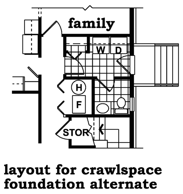 Home Plan - Victorian Floor Plan - Lower Floor Plan #47-908