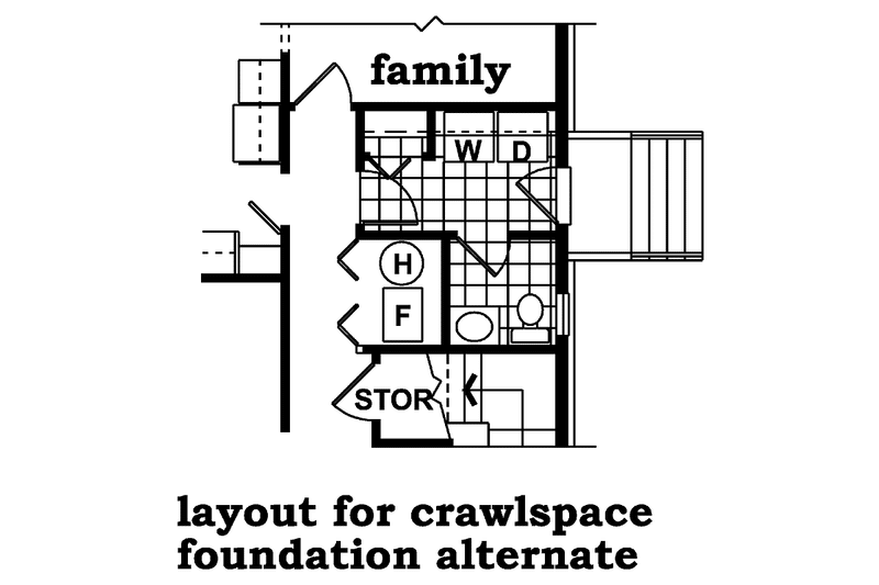 House Plan Design - Floor Plan - Lower Floor for Victorian House Plan #47-908 - 4 bed, 2.5 bath