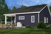 Bungalow Style House Plan - 3 Beds 2 Baths 1319 Sq/Ft Plan #51-1333 