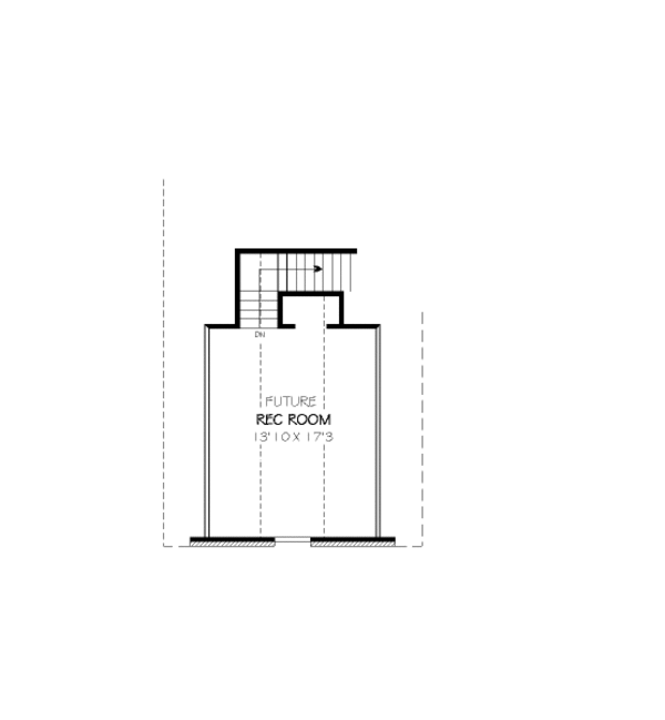 Traditional Floor Plan - Upper Floor Plan #424-128