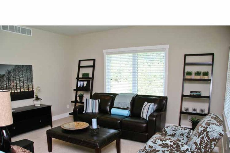 House Blueprint - Interior - Family Room for Craftsman House Plan #928-196 - 2 bed, 2.5 bath