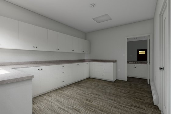 Interior - Other 1 for Adobe / Southwestern House Plan #126-286, 1 bath
