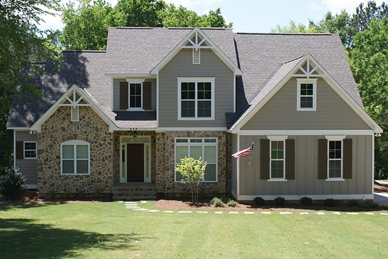 Dream House Plan - Country Exterior - Front Elevation Plan #927-878