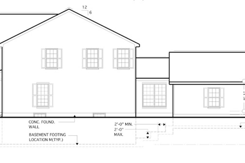 Home Plan - Exterior - Other Elevation for Traditional House Plan #1053-53 - 4 bed, 2.5 bath