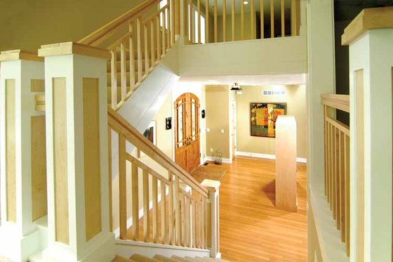 Interior - Entry 2 for Prairie House Plan #928-38 - 3 bed, 3 bath