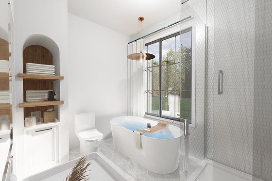Interior - Bathroom for Bungalow House Plan #23-2818 - 4 bed, 2 bath