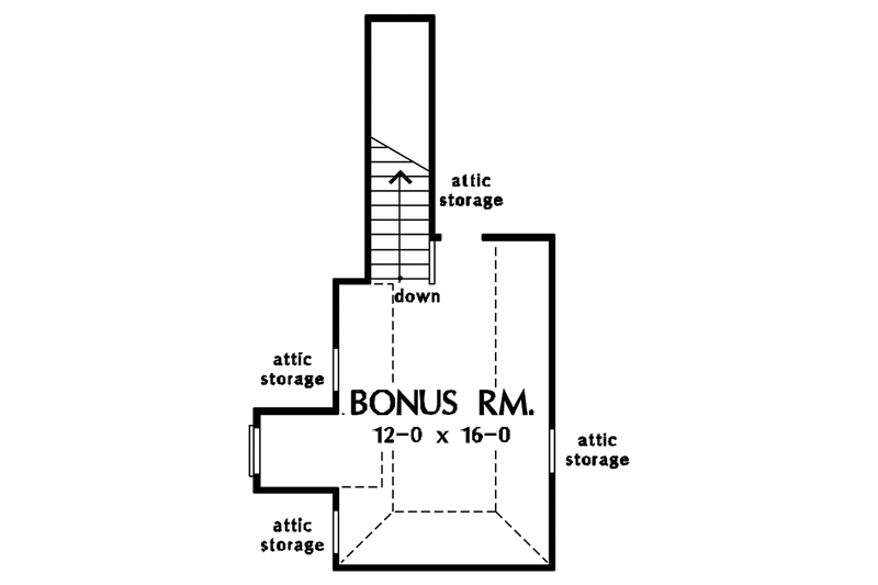 Home Plan - Floor Plan - Other Floor for Traditional House Plan #929-785 - 3 bed, 2 bath