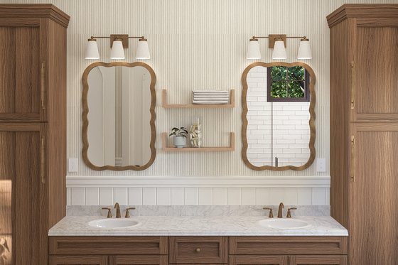 Interior - Master Bathroom for Cottage House Plan #455-783 - 3 bed, 3 bath