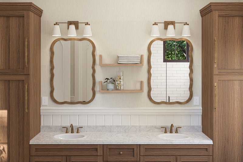 House Plan Design - Interior - Master Bathroom for Cottage House Plan #455-783 - 3 bed, 3 bath