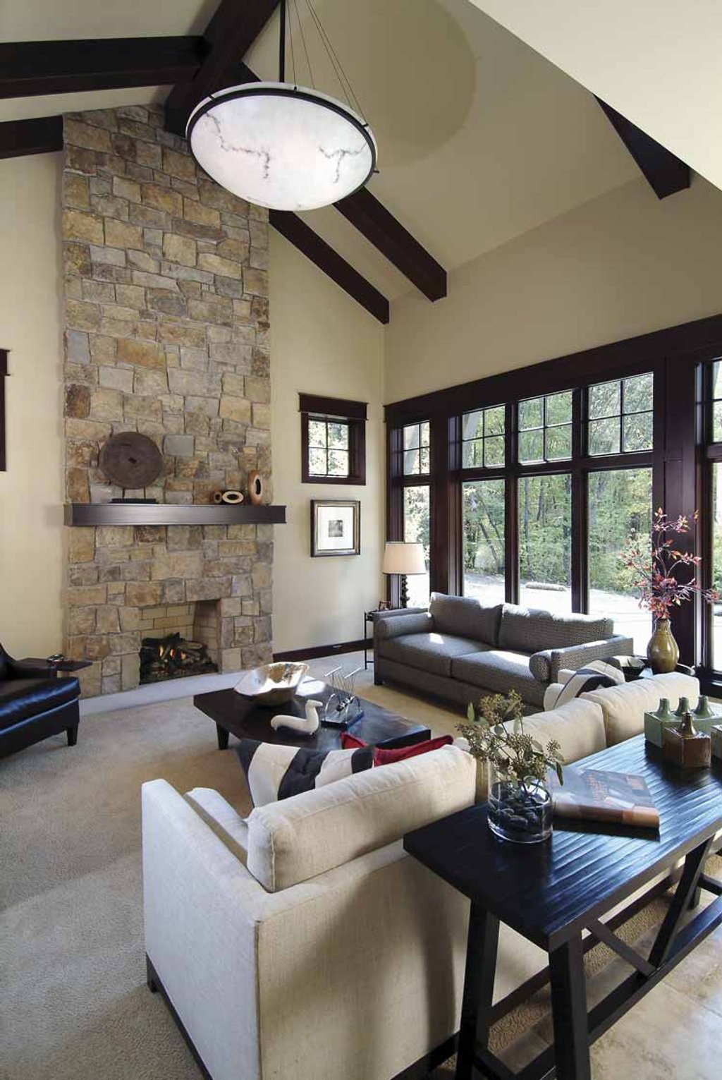 Country Style House Plan - 4 Beds 3 Baths 4970 Sq/Ft Plan #928-24 ...