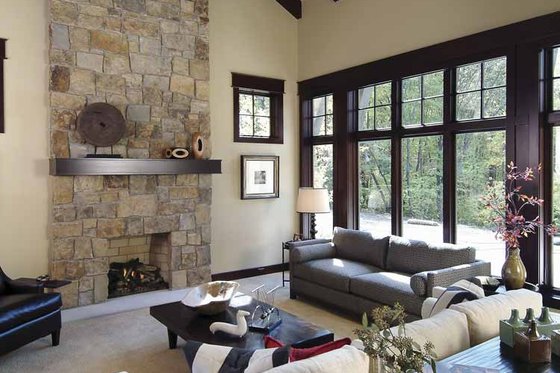 Interior - Family Room for Country House Plan #928-24 - 4 bed, 3 bath