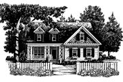 Country Style House Plan - 3 Beds 2.5 Baths 1863 Sq/Ft Plan #927-294 