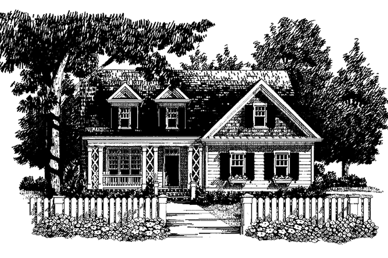 House Design - Exterior - Front Elevation 3 for Country House Plan #927-294 - 3 bed, 2.5 bath