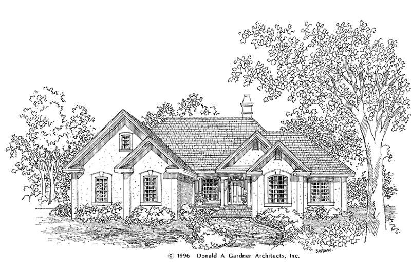Home Plan - Traditional Exterior - Front Elevation Plan #929-272