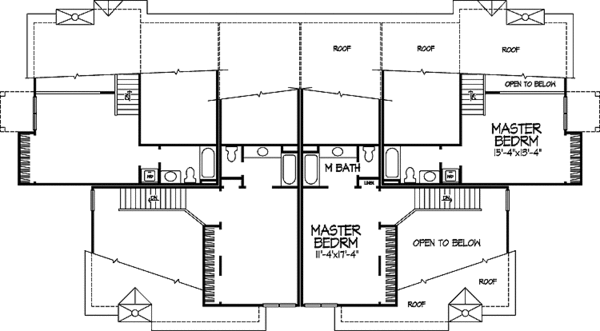Dream House Plan - Prairie Floor Plan - Upper Floor Plan #320-1153