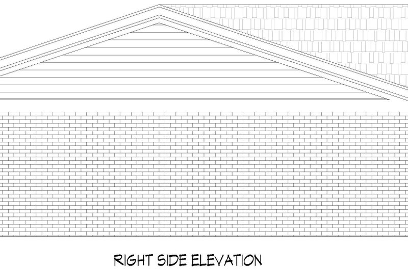 Dream House Plan - Exterior - Other Elevation 1 for Country House Plan #932-1272, 1 bath