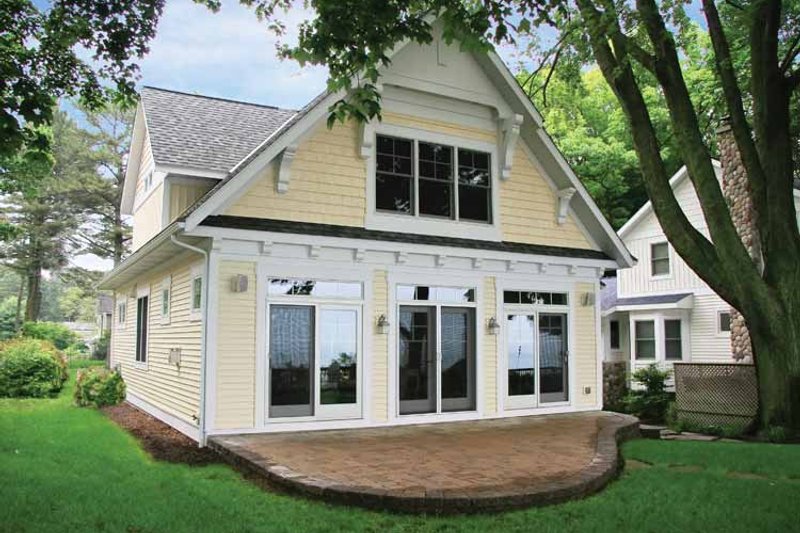 Dream House Plan - Exterior - Rear Elevation 4 for Bungalow House Plan #928-191 - 3 bed, 2 bath