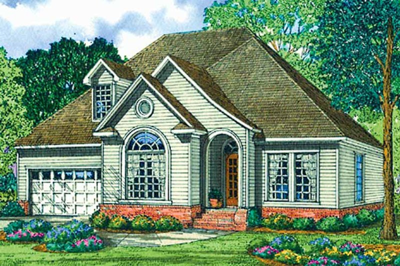 Home Plan - Exterior - Front Elevation 3 for Country House Plan #17-3140 - 3 bed, 2.5 bath