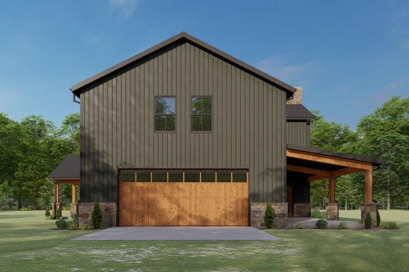 Dream House Plan - Exterior - Other Elevation 5 for Farmhouse House Plan #1092-54 - 5 bed, 3.5 bath