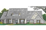 European Style House Plan - 3 Beds 3.5 Baths 2602 Sq/Ft Plan #310-993 