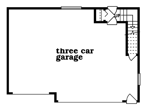Cottage Floor Plan - Main Floor Plan #47-514