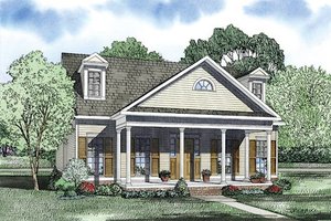 Traditional Exterior - Front Elevation Plan #17-2422