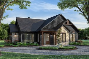 Craftsman Exterior - Front Elevation Plan #23-2847