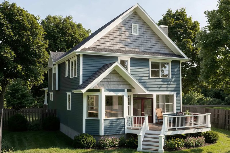 Architectural House Design - Exterior - Other Elevation for Craftsman House Plan #79-262 - 3 bed, 2.5 bath