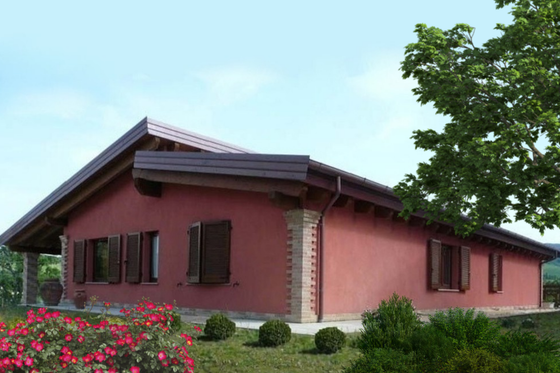 Exterior - Other Elevation 3 for Contemporary House Plan #542-12 - 3 bed, 2 bath