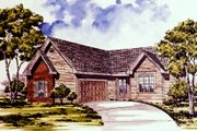 Traditional Style House Plan - 3 Beds 2 Baths 1488 Sq/Ft Plan #30-137 