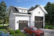 Southern Style House Plan - 0 Beds 0 Baths 413 Sq/Ft Plan #932-1203 