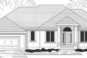 Traditional Style House Plan - 3 Beds 3 Baths 2605 Sq/Ft Plan #67-249 