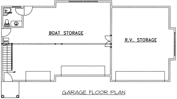 Architectural House Design - Traditional Floor Plan - Main Floor Plan #117-366