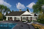 Craftsman Style House Plan - 3 Beds 2.5 Baths 2500 Sq/Ft Plan #51-586 Exterior 