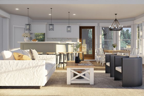 Interior - Other 3 for Country House Plan #17-2434 - 3 bed, 2 bath