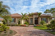 Mediterranean Style House Plan - 3 Beds 4.5 Baths 3394 Sq/Ft Plan #930-457 