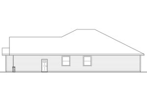 Exterior - Other Elevation for Craftsman House Plan #124-972 - 3 bed, 2 bath