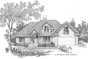 Traditional Style House Plan - 3 Beds 2.5 Baths 1861 Sq/Ft Plan #929-110 